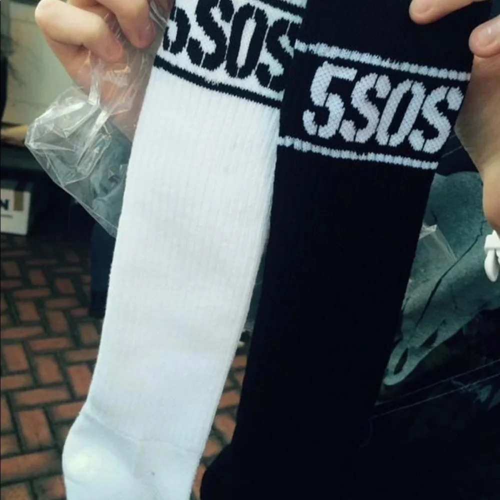Five Seconds of Summer crew socks!